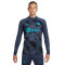 Sudadera FC Barcelona Pre-Match 2023-2024 Thunder Blue-Black-Energy