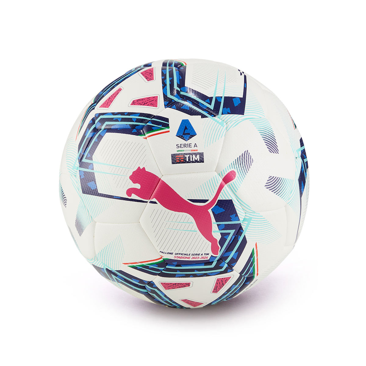 Ballon Puma Réplica Serie A 2023-2024 Puma Blanc-Bleu Glimmer-Sunset Glow -  Fútbol Emotion