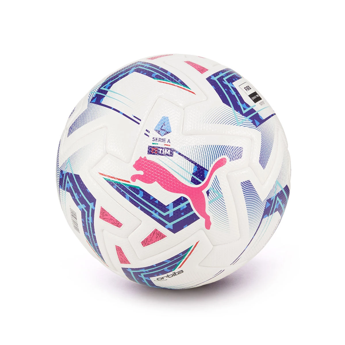 Balón Puma Oficial Serie A 2023-2024 White-Blue Glimmer-Sunset Glow - Fútbol  Emotion