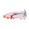 Bota Ultra Match FG/AG White-Black-Fire Orchid