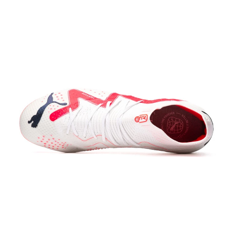 Zapatos de futbol Puma Future Ultimate SG White Black Fire Orchid Futbol Emotion