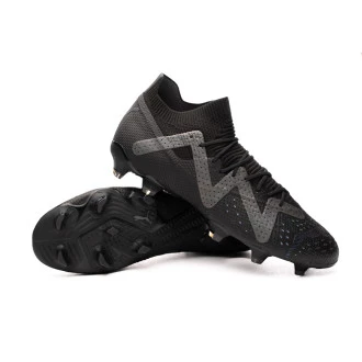 Chuteira Future Ultimate FG/AG Black-Asphalt