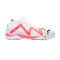 Bota Future Match Turf + Mid Niño White-Black-Fire Orchid
