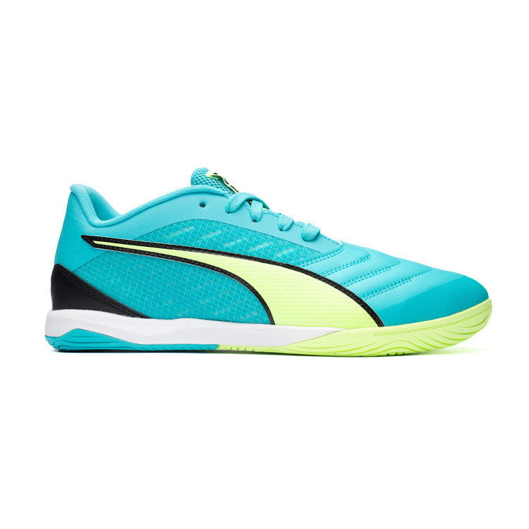 Indoor boots Puma Ibero IV Team Aqua-White-Black - Fútbol Emotion