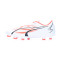 Bota Ultra Play FG/AG White-Black-Fire Orchid