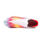 Bota Ultra Ultimate FG/AG Mujer White-Black-Fire Orchid