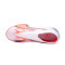 Bota Ultra Match LL Turf + Mid Niño White- Black-Fire Orchid