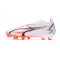 Bota Ultra Match FG/AG Mujer White-Black-Fire Orchid