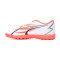 Bota Ultra Play Turf White-Black-Fire Orchid