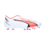 Kids Ultra Play FG/AG White-Black-Fire Orchid