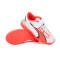 Zapatilla Ultra Play IT Cinta Adhesiva Niño White-Black-Fire Orchid