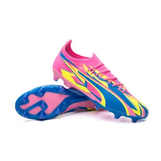 Bota Ultra Ultimate Energy FG/AG Luminous Pink-Ultra Blue-Yellow Alert
