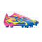 Bota Ultra Match Energy FG/AG Luminous Pink-Yellow Alert-Ultra Blue
