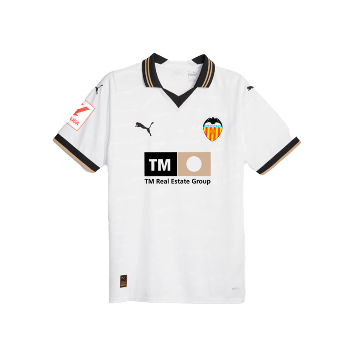 Jersey Puma Valencia CF Home Jersey 20232024 Puma WhiteLight Sand Fútbol Emotion