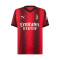 Camiseta AC Milan Primera Equipación Authentic 2023-2024 Red-Black