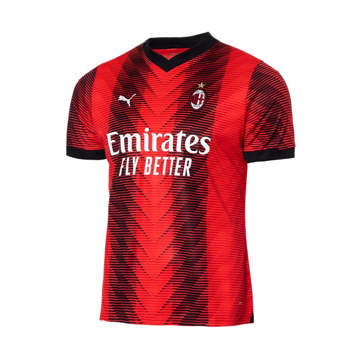 Maglia Puma AC Milan Prima Divisa 2023-2024 Donna Red-Puma Black - Fútbol  Emotion