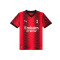 Camiseta AC Milan Primera Equipación 2023-2024 Niño Red-Black