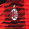 Conjunto AC Milan Primera Equipación 2023-2024 Niño Red-Black