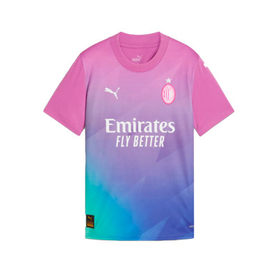 Camiseta AC Milan Tercera Equipación 2023-2024 Niño