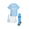 Completo Puma Manchester City Prima Divisa 2023-2024 Bambino