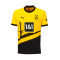 Camiseta BVB Borussia Primera Equipación 2023-2024 Niño Cyber Yellow-Black