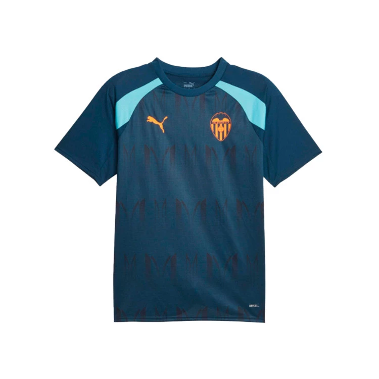 Camiseta Puma Valencia CF Pre Match 2023 2024 Nino Marine Blue Hero Blue Futbol Emotion