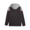Chaqueta Valencia CF Fanswear 2023-2024 Niño Black-Medium Gray Heather-Rickie Orange