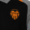 Polo Valencia CF Fanswear 2023-2024 Black-Medium Gray Heather-Rickie Orange