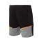 Pantalón corto Valencia CF Fanswear 2023-2024 Niño Black-Medium Gray Heather-Rickie Orange