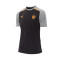 Camiseta Valencia CF Fanswear 2023-2024 Black-Medium Gray Heather-Rickie Orange
