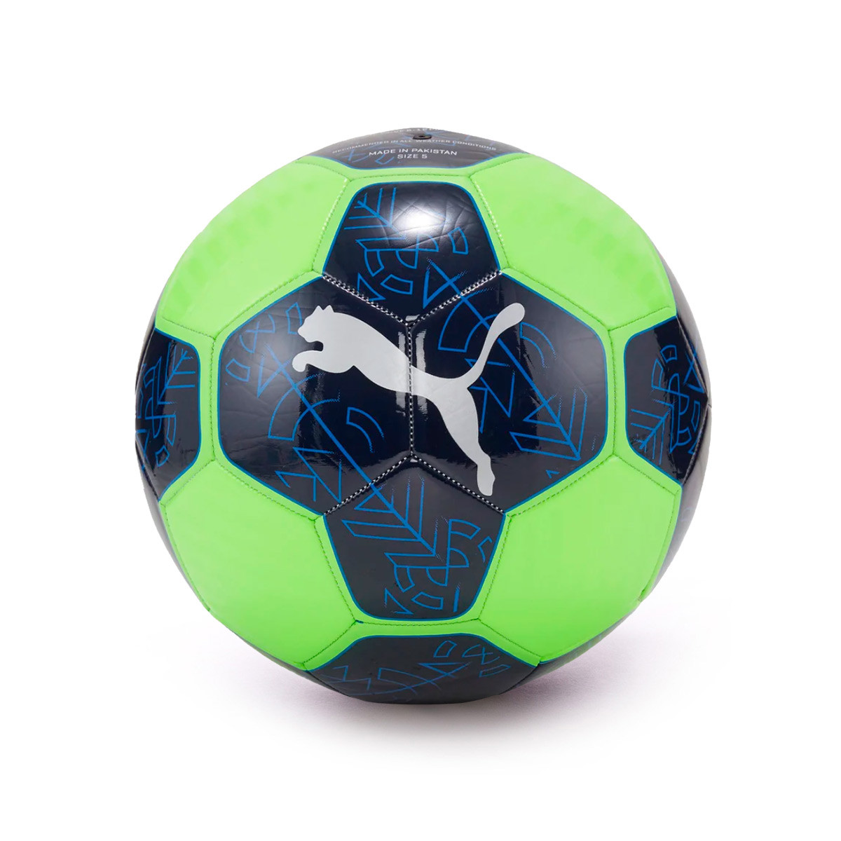Ball Puma Prestige Parisian Blue-Pro Green Fútbol Emotion 