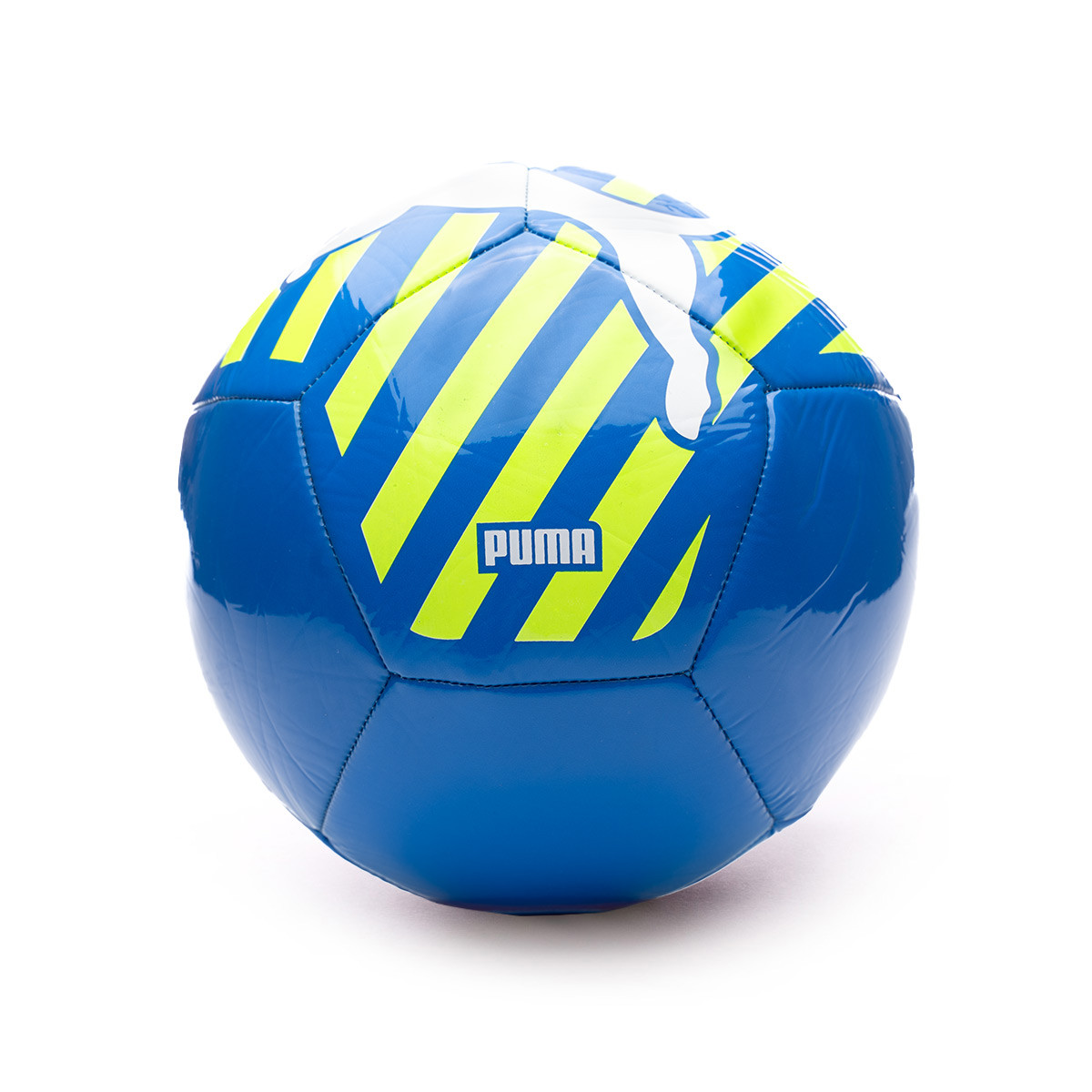 Puma - Big cat - football - taille 5 - lueur ultra orange/bleu