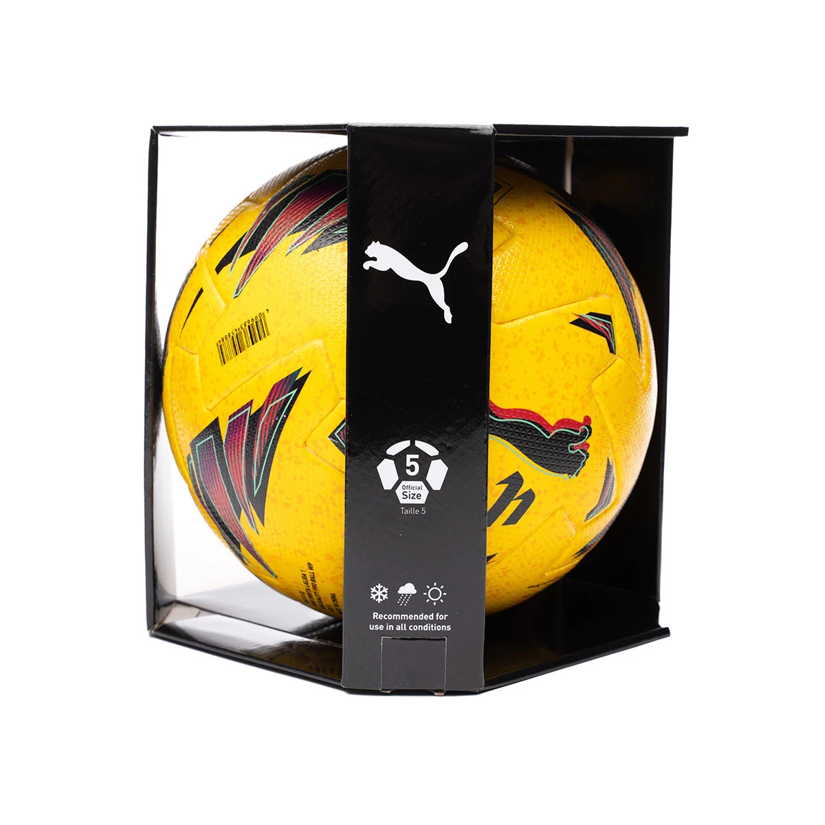 Balón Puma Orbita LaLiga Box 2023-2024 FIFA Quality Pro Dandelion-Multi  Colour - Fútbol Emotion