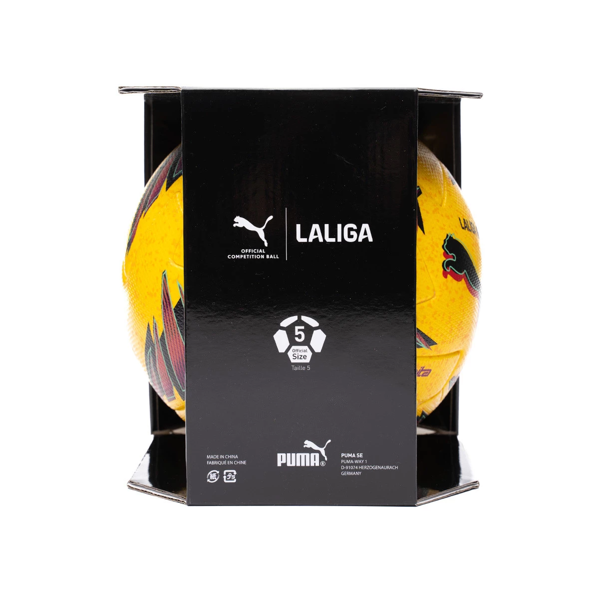 Balón Puma Órbita LaLiga El Clásico Box 2023-2024 White - Fútbol Emotion