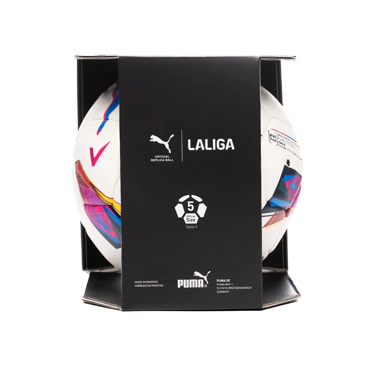 Balón Puma Órbita LaLiga El Clásico Box 2023-2024 White - Fútbol Emotion