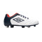 Bota Umbro Classico XI FG Niño White-Dark Navy-Vermillion
