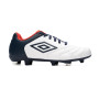 Umbro Classico XI FG Niño White-Dark Navy-Vermillion