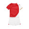 Conjunto AS Monaco Primera Equipación 2023-2024 Niño Red-White