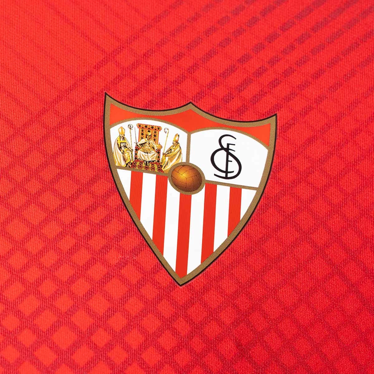 Sudadera Castore Sevilla FC Pre-Match 2023-2024 True Red-Brilliant White -  Fútbol Emotion