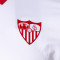 Polo Sevilla FC Fanswear 2023-2024 Brilliant White-Barbados Cherry
