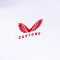 Polo Sevilla FC Fanswear 2023-2024 Brilliant White-Barbados Cherry