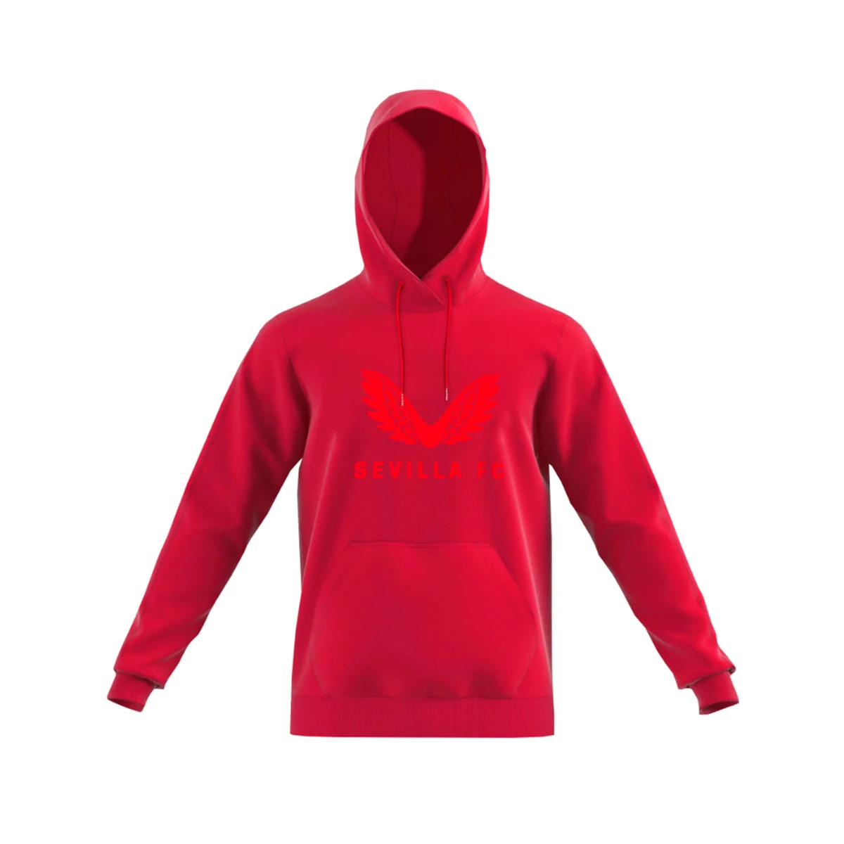 Sudadera Casual Roja con Escudos del Sevilla FC para 23/24