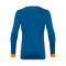 Camiseta Match con protecciones True blue - Shocking orange