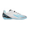 Bota X Crazyfast Messi.4 IN Niño Silver met-Bliss blue-Core black
