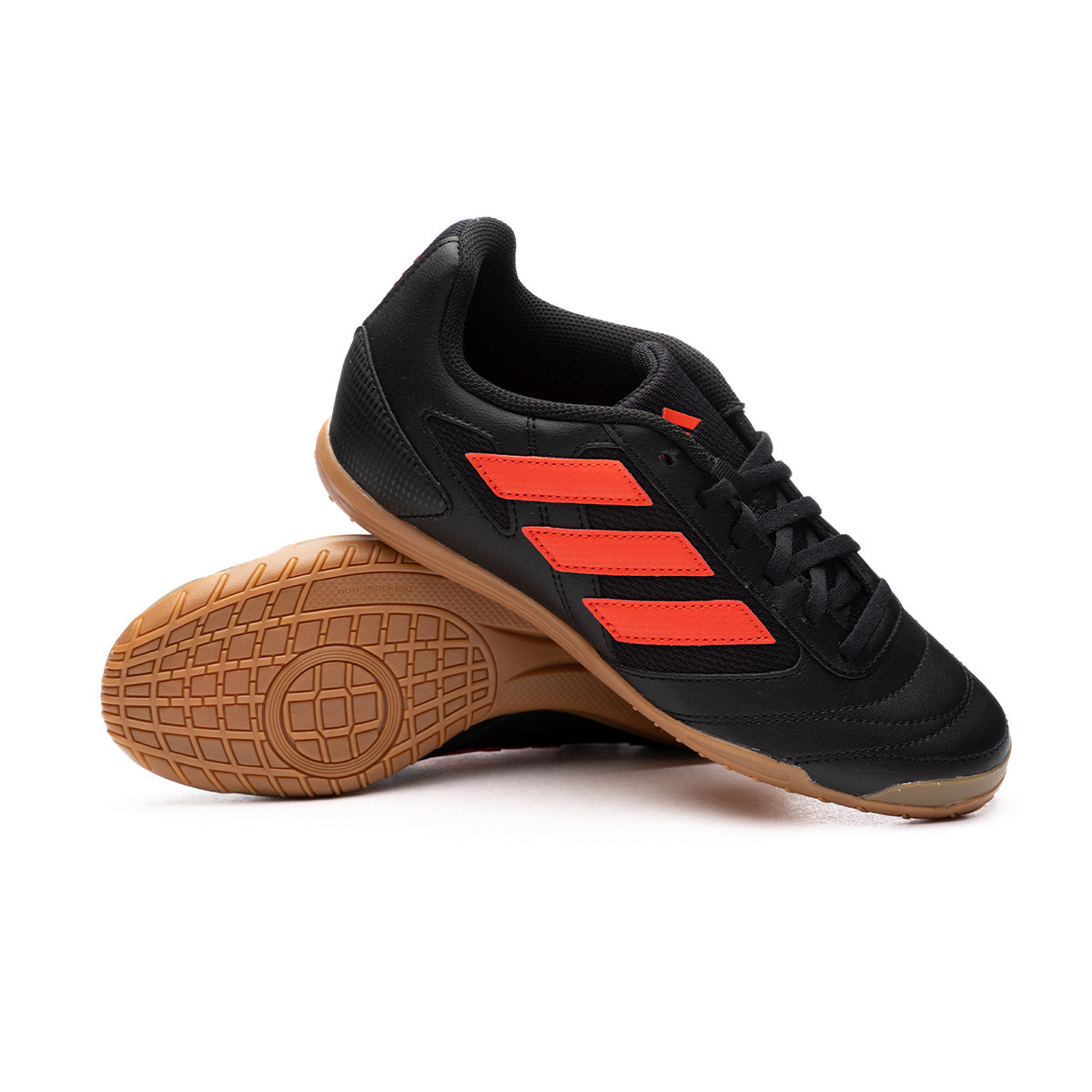 Zaalvoetbalschoenen adidas Super Sala 2 Core Black Bold Orange Gum