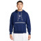 Sudadera Atlético de Madrid Fanswear 2023-2024 Blue Void-Regal Pink