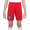 Pantalón corto Atlético de Madrid Segunda Equipación 2023-2024 Niño Sport Red-White-Old Royal