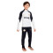 Sudadera Chelsea FC Training 2023-2024 Niño White-White-Club Gold