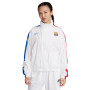 FC Barcelona Fanswear 2023-2024 Mulher-White-University Red-Royal Blue