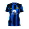 Camiseta Inter Milan Primera Equipación 2023-2024 Mujer Lyon Blue-Black-Vibrant Yellow